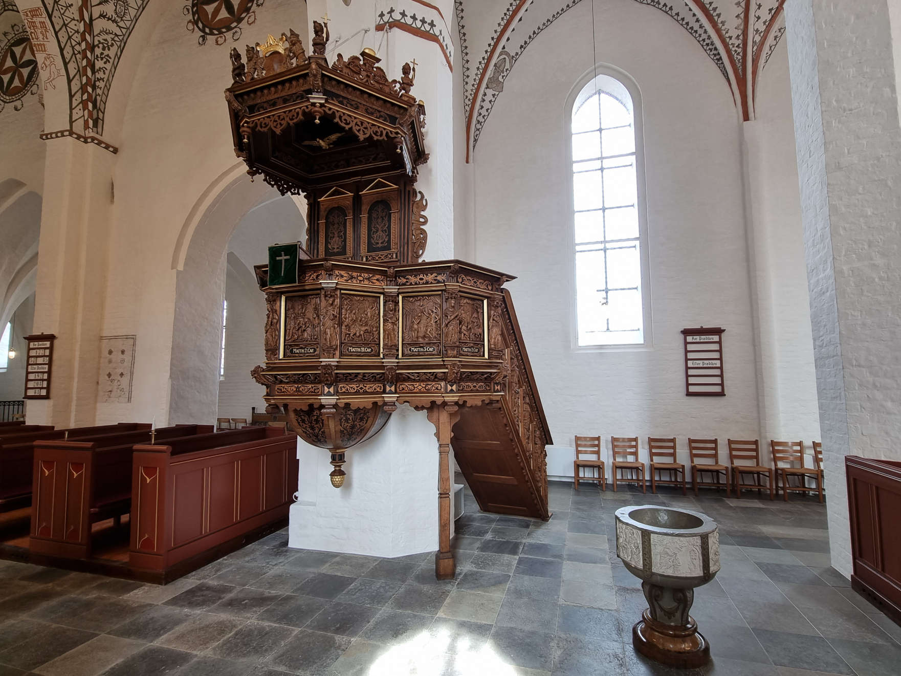 Stege kirke, Konservering og restaurering af prædikestol