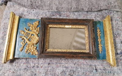 Udskæring/komplettering/møbelkonservering af spejlramme